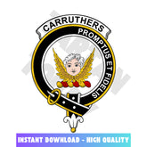Clan Carruthers Tartan Crest, Badges, Heraldry, Clans, Family Scotland PNG, Digital ClipArt High Quality LG36 Carruthers Tartan Tartan Today